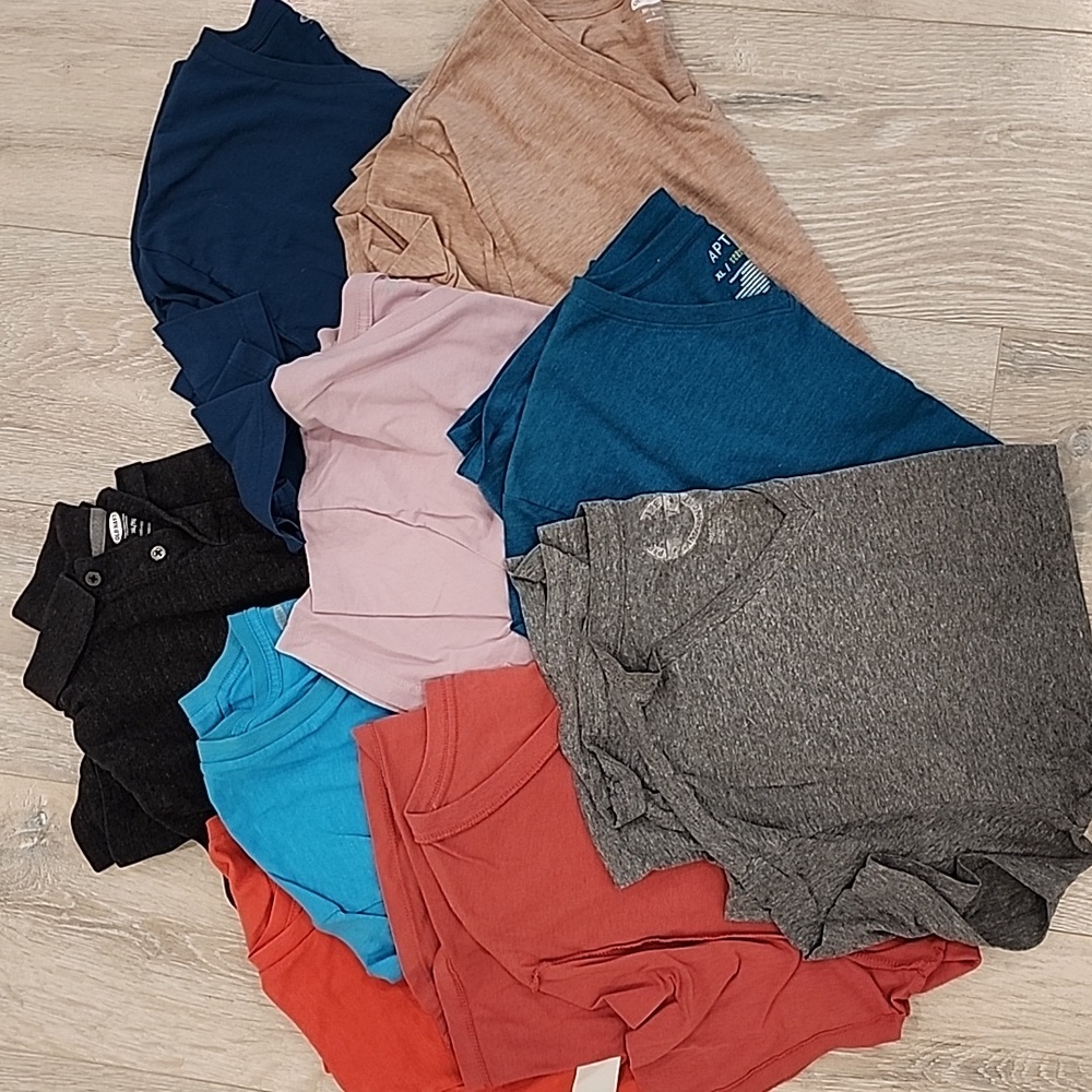 Old Navy Men's Shirts - Multicolor Pack